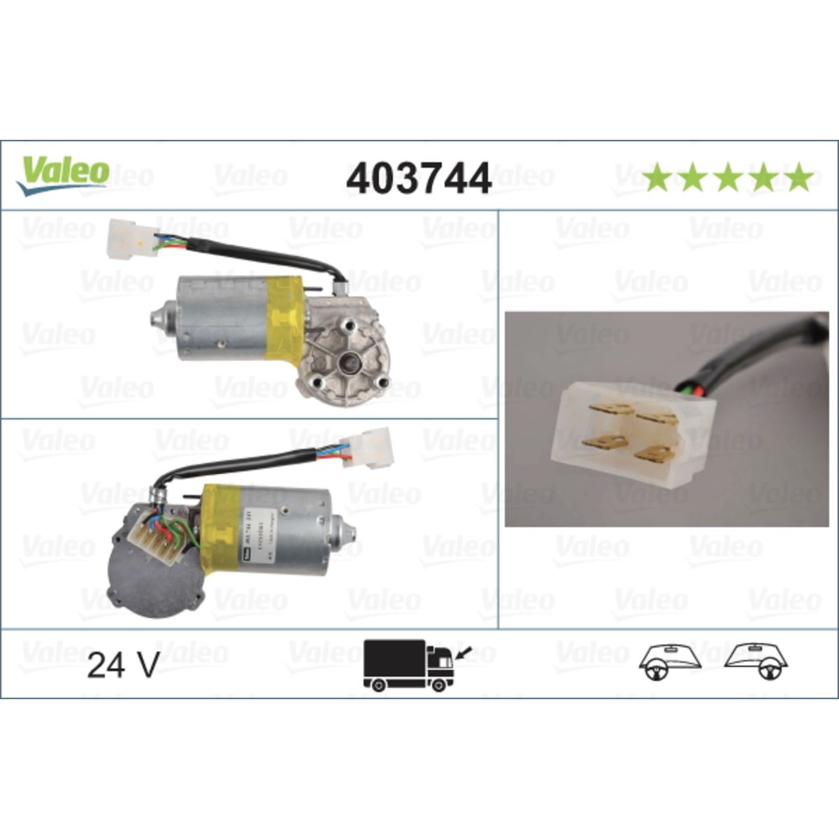 Pyyhkijän moottori VALEO 403744