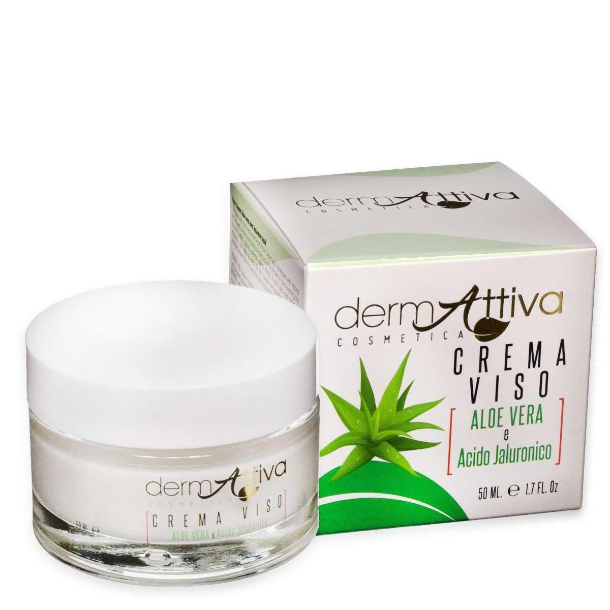 Dermattiva Aloe Vera ja Hyaluronihappo Kasvovoide 50 ml