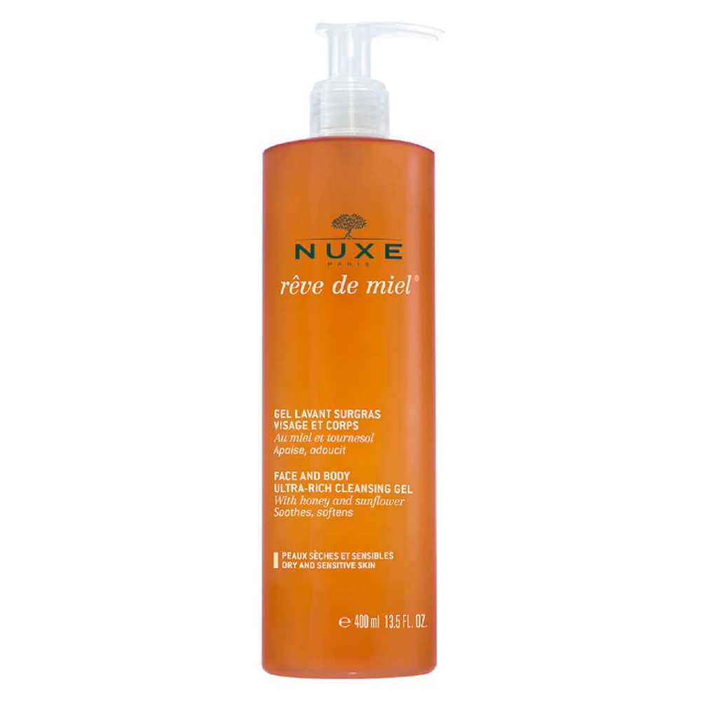 Nuxe rêve de miel Face & Body Ultra Rich Cleansing Gel 400 ml