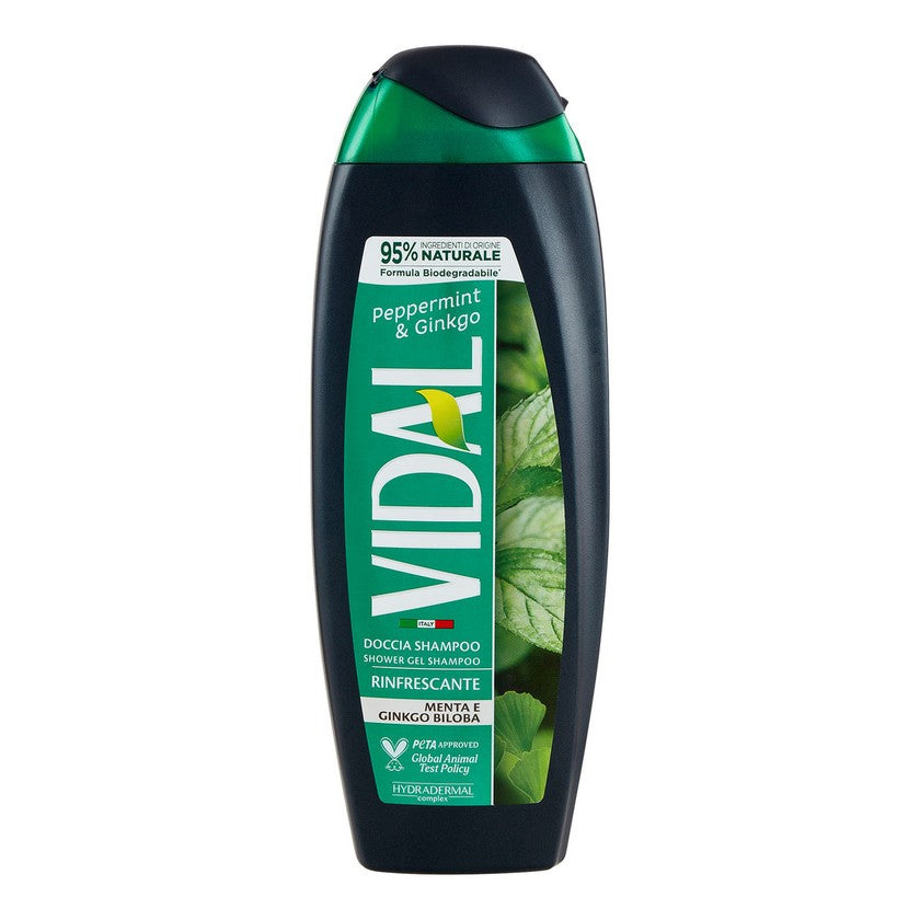 Vidal Suihkugeeli 250 ml Minttu & Ginkgo