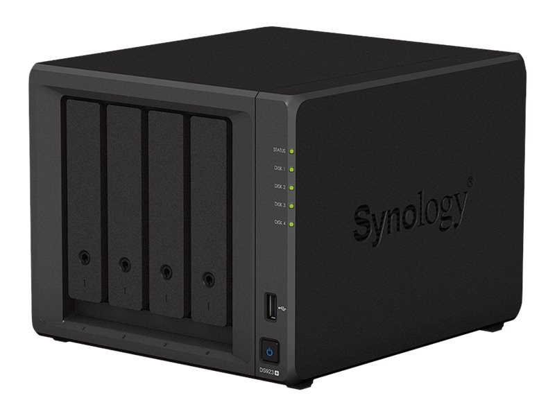 Synology DS923+ - Verkkotallennuslaite, musta
