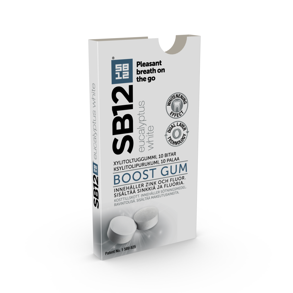 SB12 Boost Eucalyptus White purukumi 10 kpl