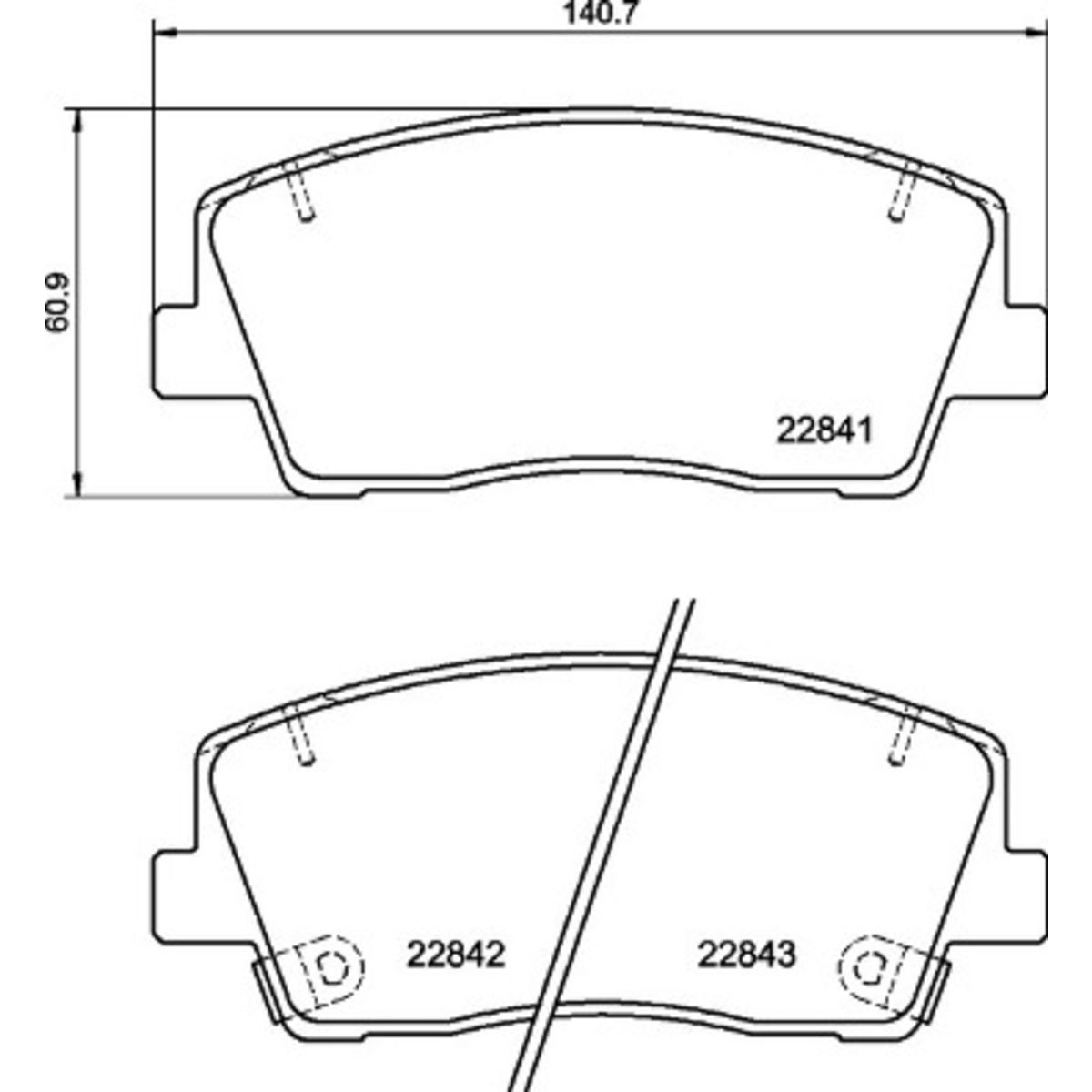 Jarrupalat, levyjarru BREMBO P 30 108