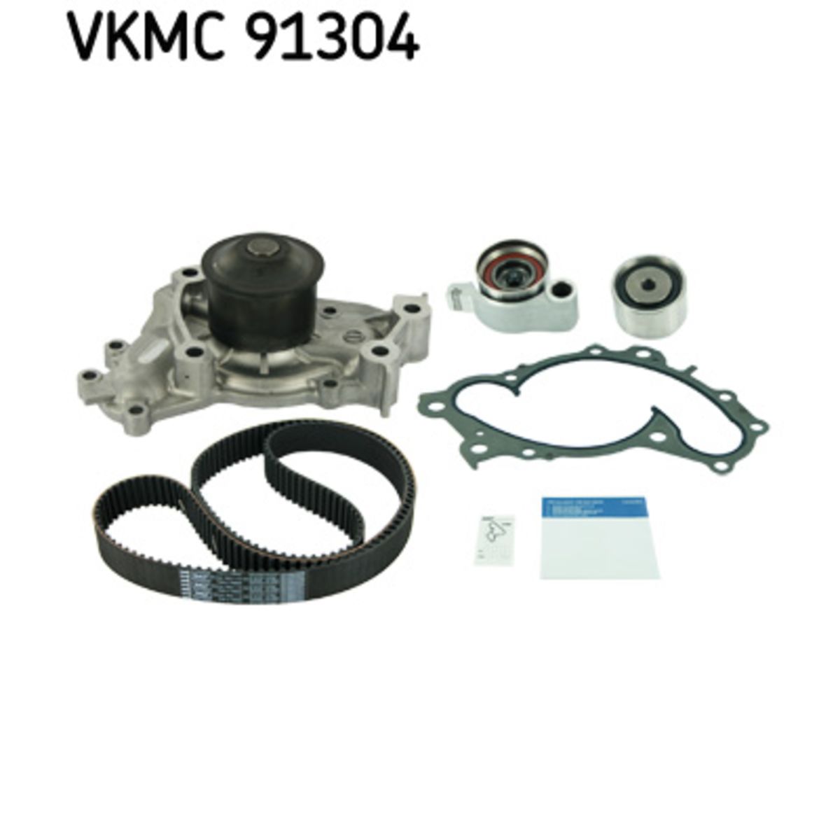 Vesipumppu + jakohihnasarja SKF VKMC 91304