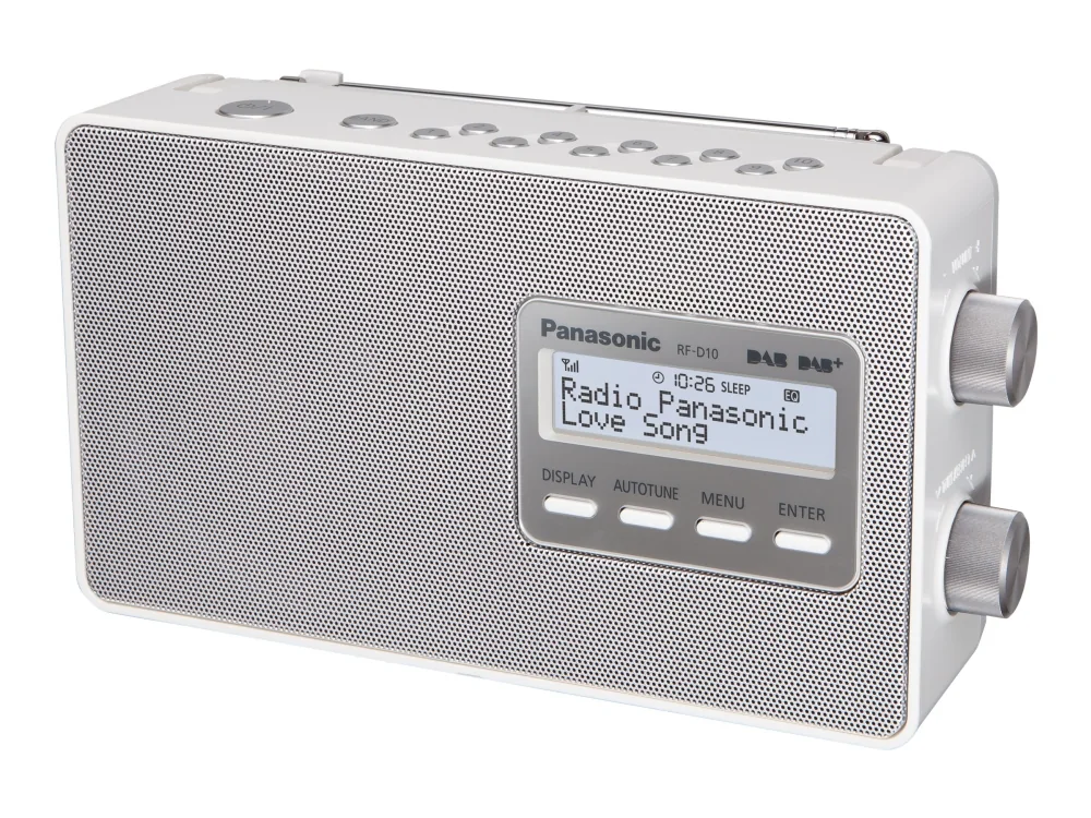 DAB+ FM-radio, taustavalaistu LCD-näyttö, paristolla tai verkkovirralla