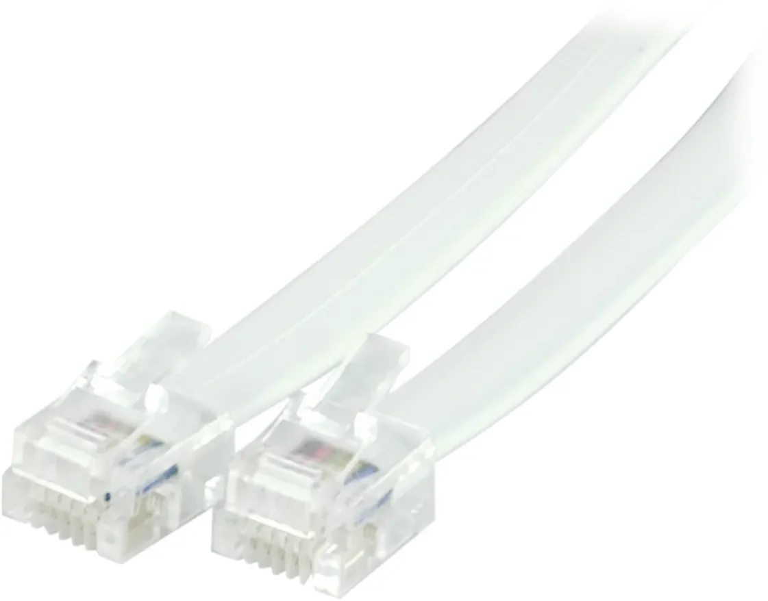 Deltaco Phone Cable 2m Rj-12 Rj-12