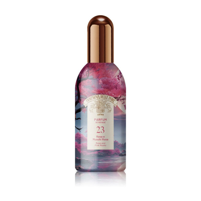 Compagnia delle indie Parfum Rosa E Muschi Rosa 100 ml — Deodoranttisuihke