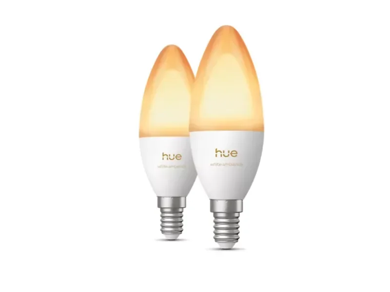 Philips Hue Kynttilälamppu - E14-älylamppu - White ambiance - (2 kpl)