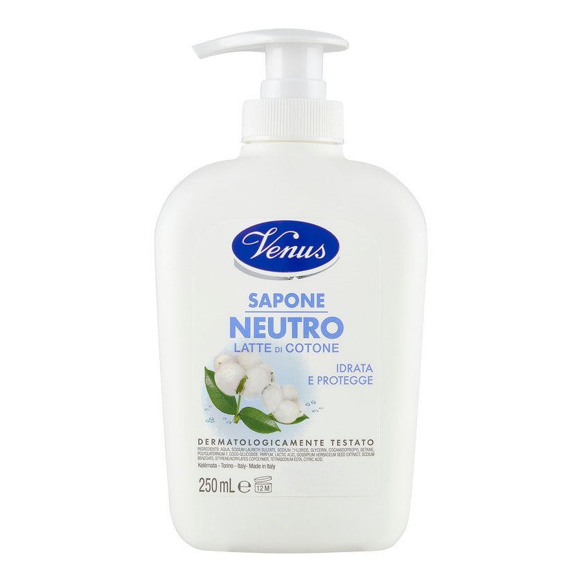 Venus Neutra nestesaippua puuvillamaidolla 250 ml