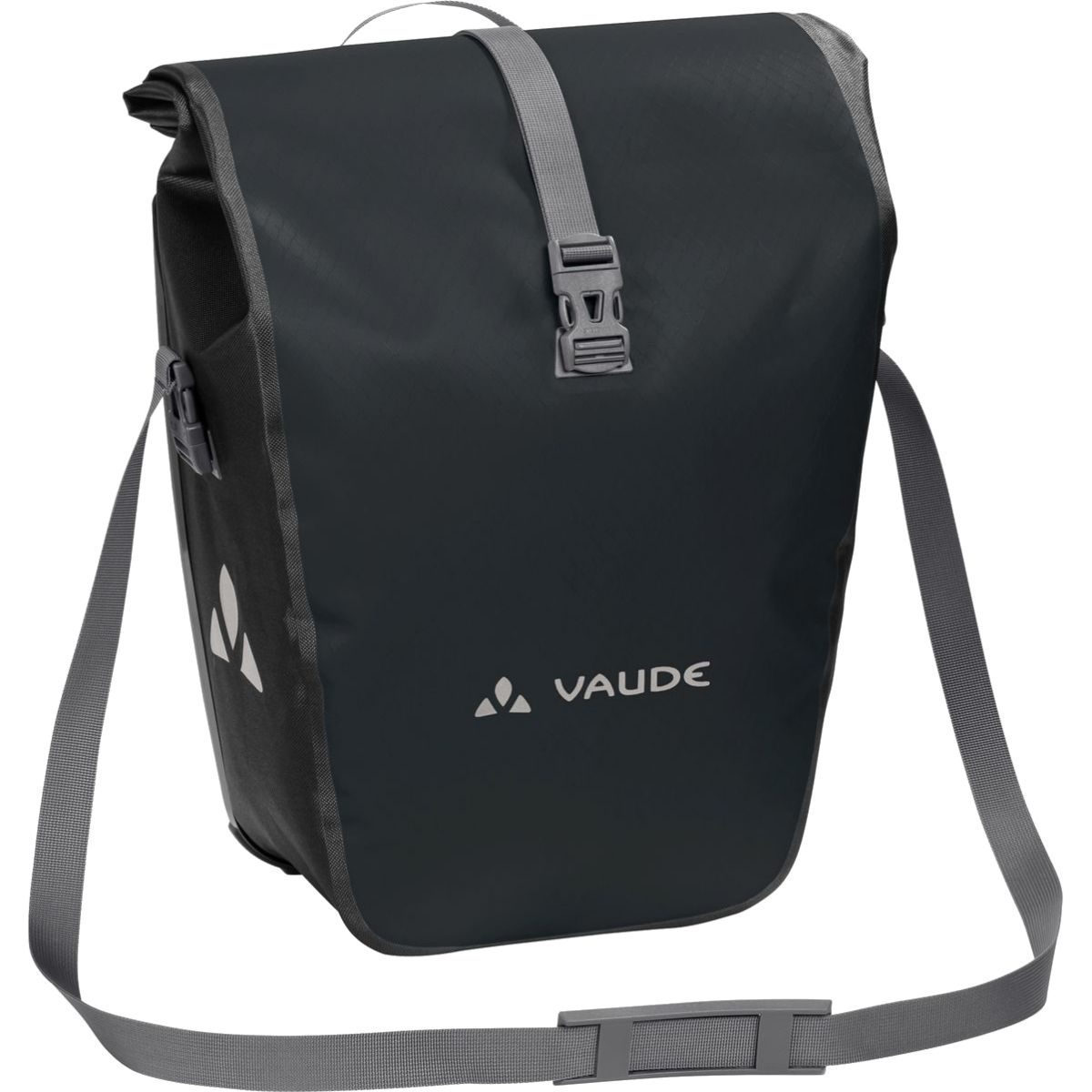 Vaude Aqua Back Single, vedenpitävä pyörälaukku, musta