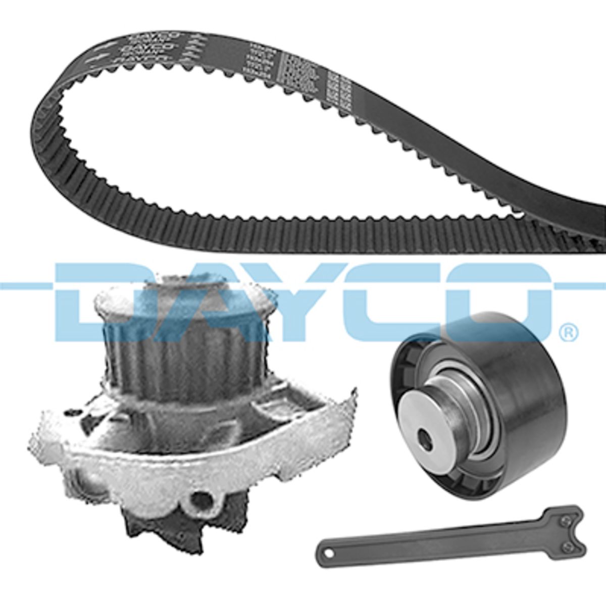 Vesipumppu + jakohihnasarja DAYCO KTBWP2850