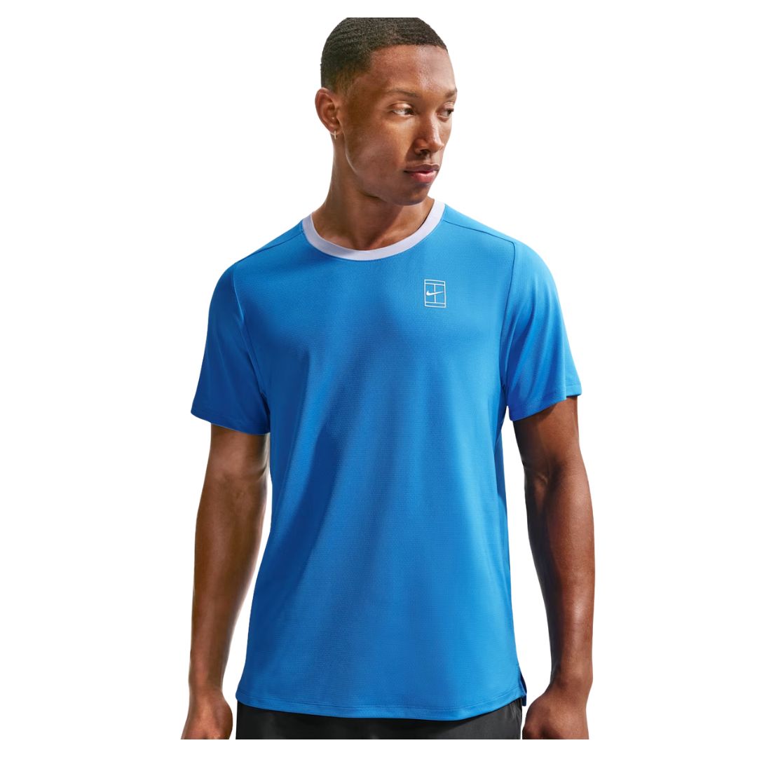 Nike Court Advantage Dri-FIT T-shirt Blue