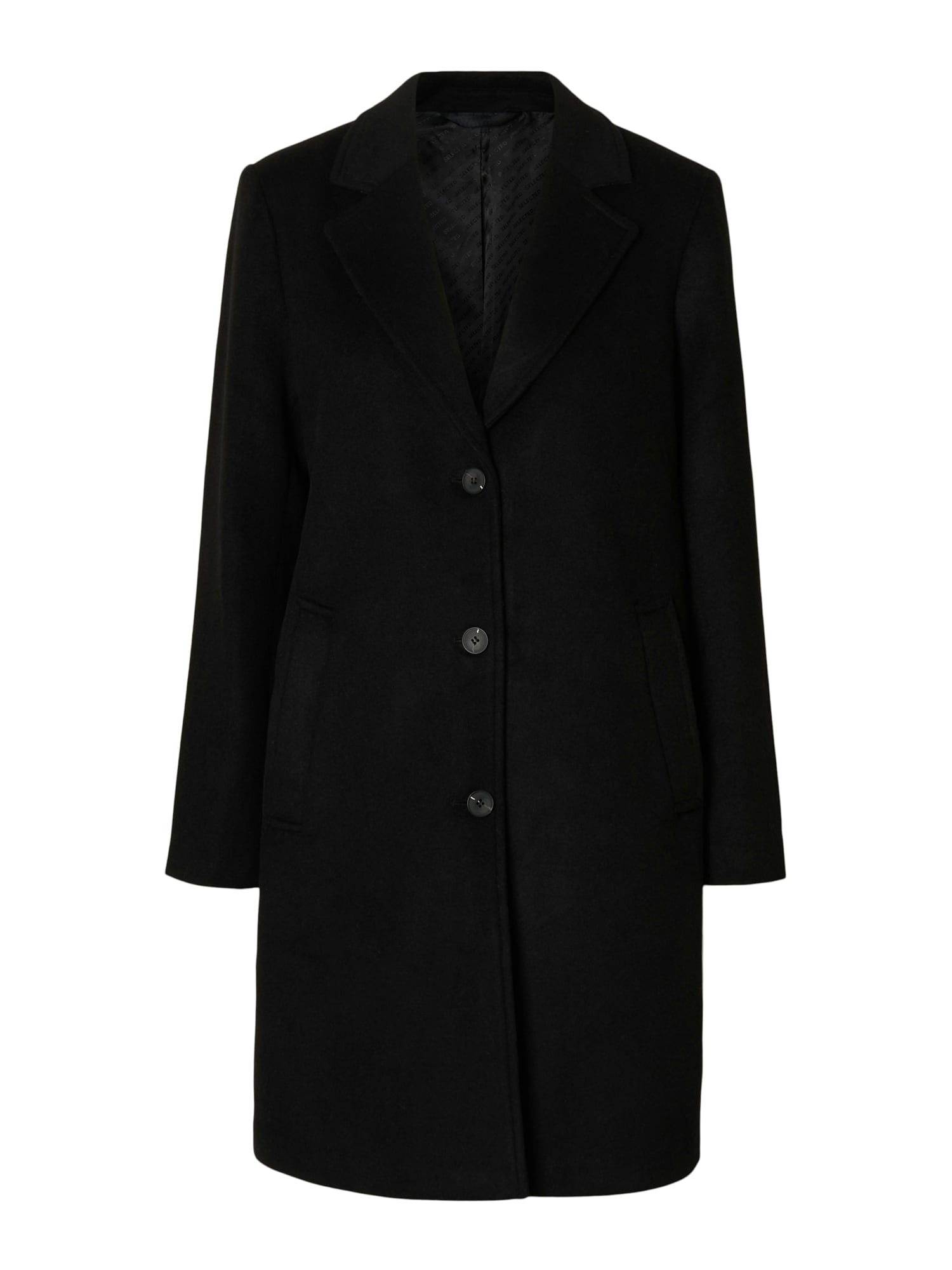 Selected Femme naisten takki, SLFSASJA LANO COAT Black
