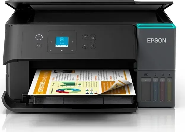 Epson EcoTank ET-2950, Mustesuihku, Väritulostus, 4800 x 1200 DPI, A4, Suoratulostus, musta