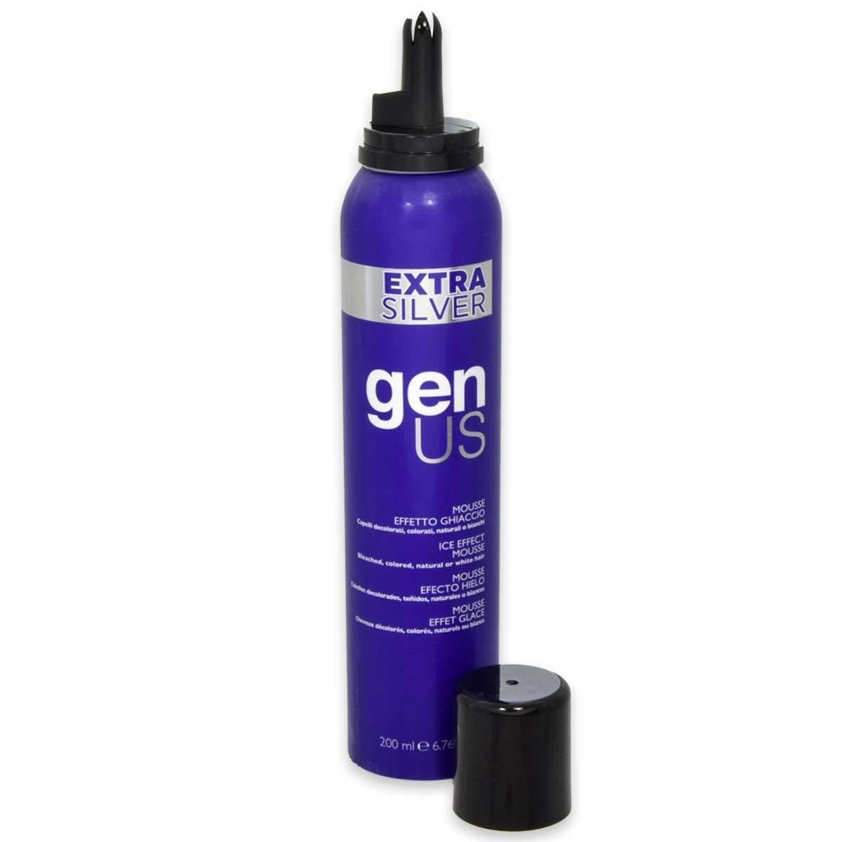 Genus Mousse Jääefekti Extra Silver 200 ml