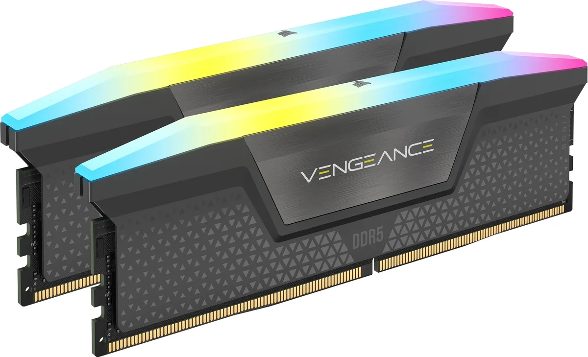 Corsair Vengeance RGB 32 Gt (2 x 16 Gt) DDR5 6000 MHz, CL36 -muisti (XMP/EXPO)