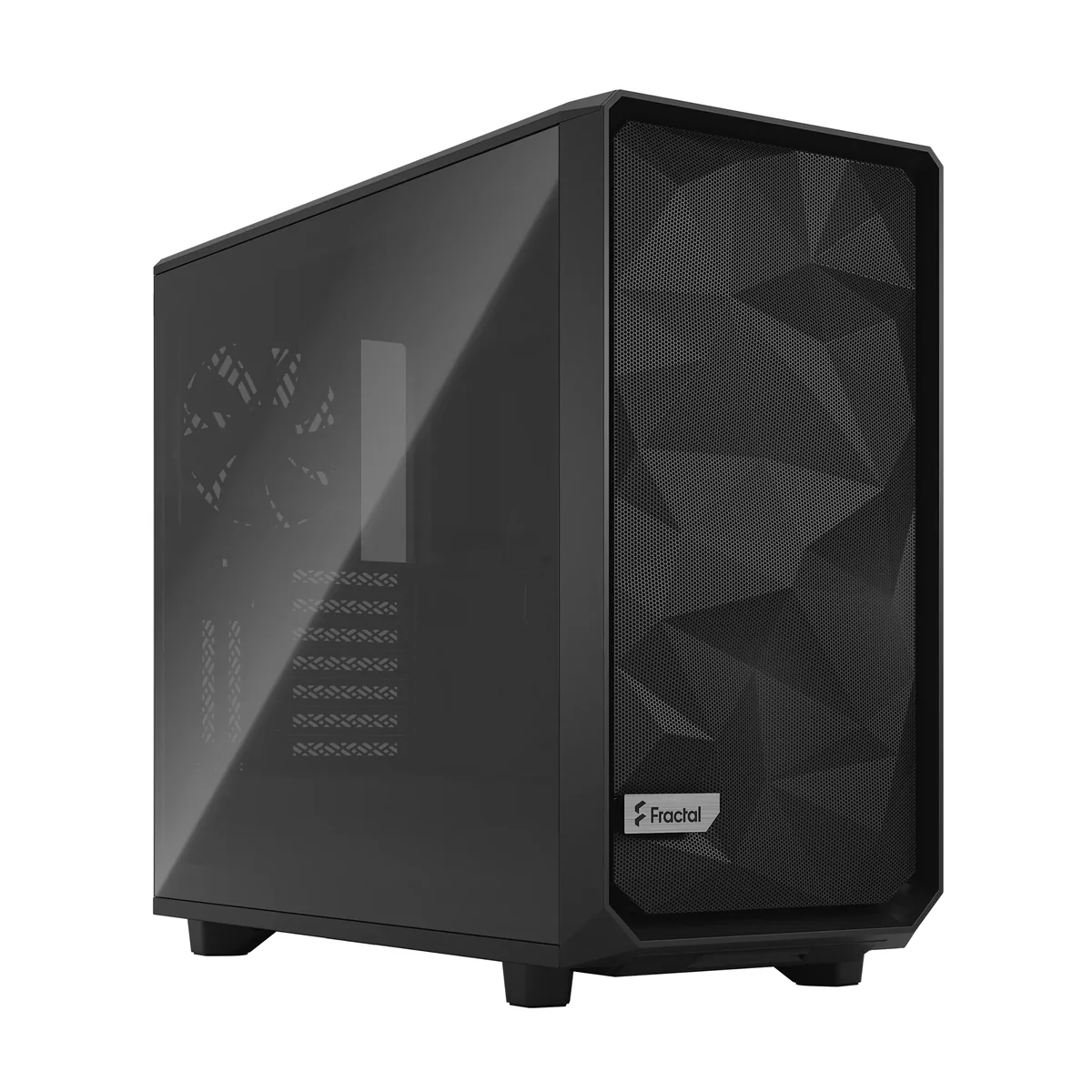 Fractal Design Meshify 2 - torni - laajennettu ATX - Kotelot - Miditower - Musta