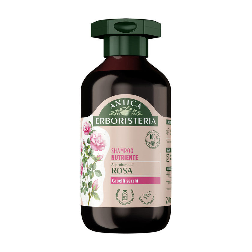 Antica erboristeria Shampoo Nutriente Profumo Di Rosa Capelli Secchi 250 ml