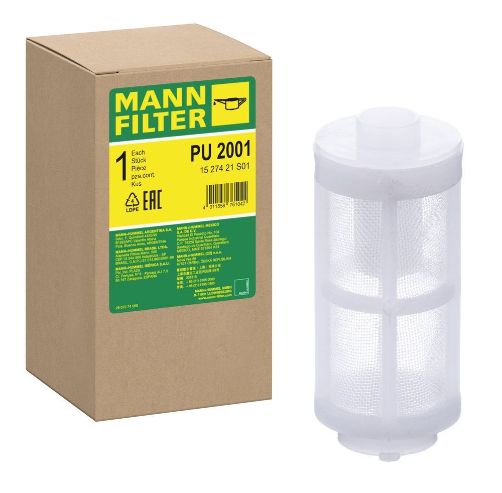 Polttoainesuodatin MANN-FILTER PU 2001