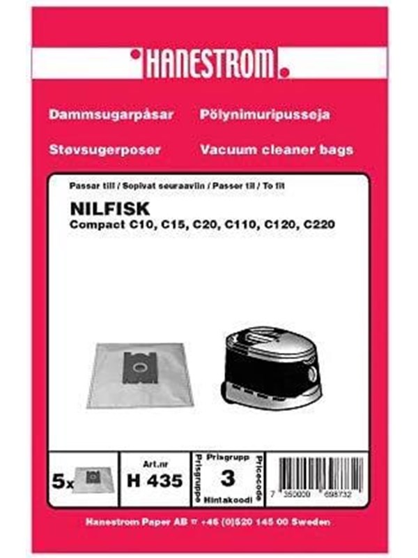 Haneström Pölypussit, mikrokuitu, 5kpl. DU12180 Vastaa: N/A