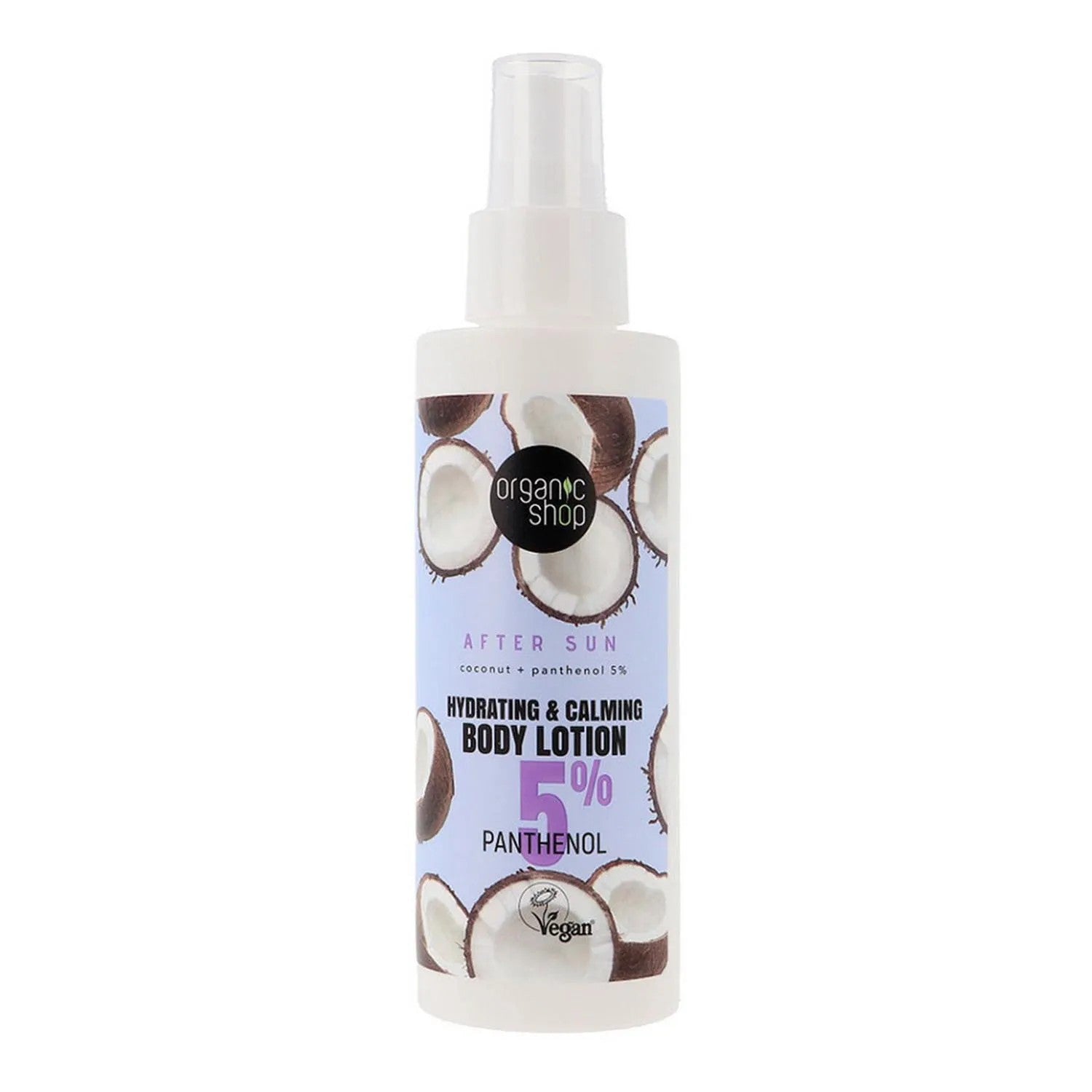 Organic Shop Coconut Moisturizing Body Lotion 5 Panthenol 150ml