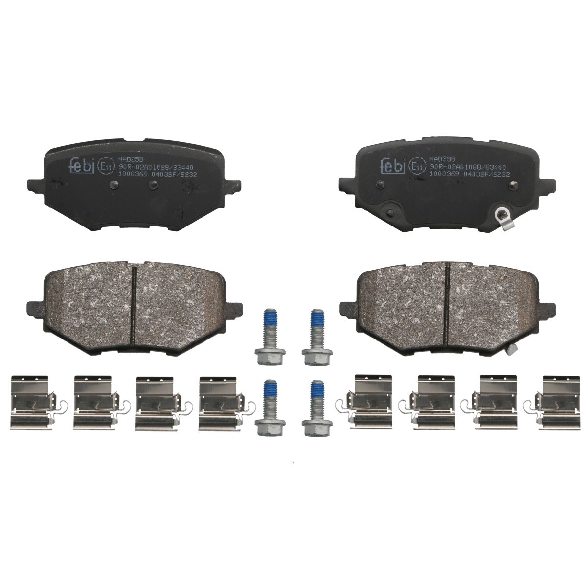 Jarrupalat, levyjarru FEBI BILSTEIN 1000369