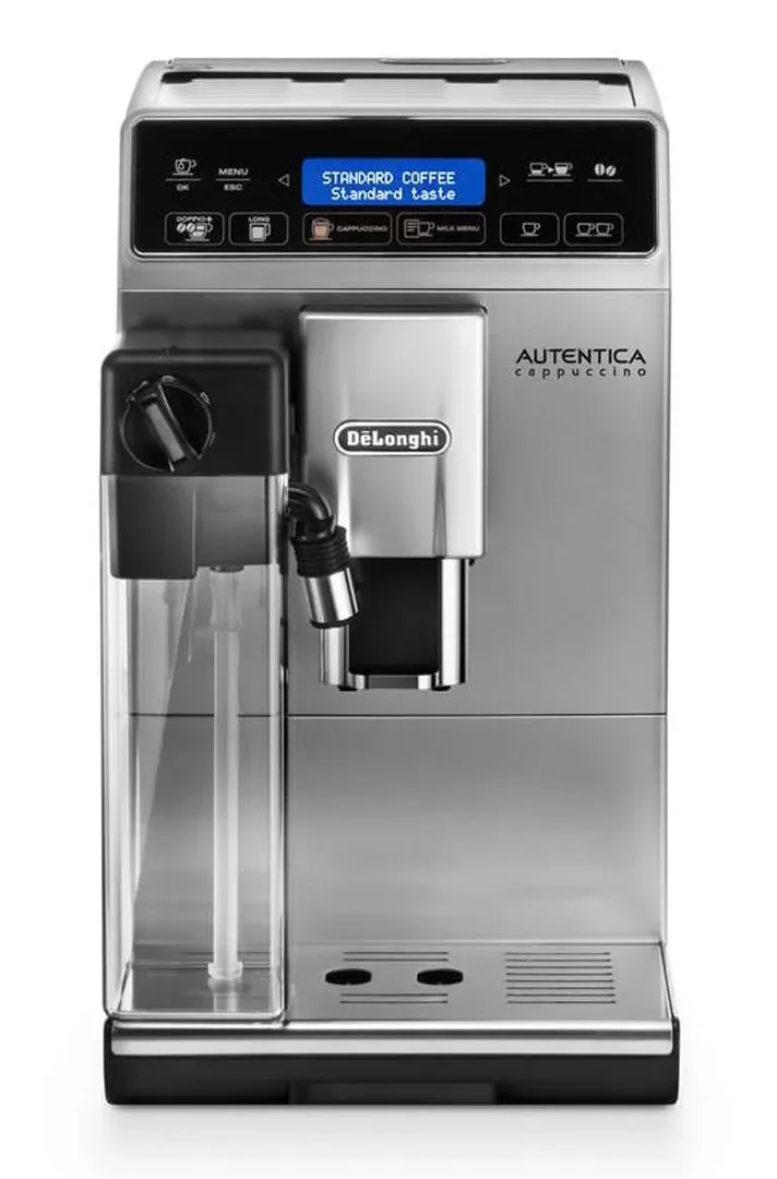 De'Longhi Autentica Cappuccino ETAM 29.660 -täysautomaattinen espressokone, musta, hopea