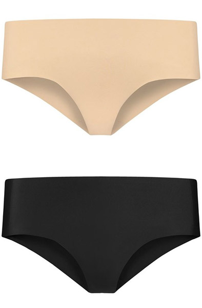 Bye Bra Invisible Hipster 2-pack XL Saumaton alushame