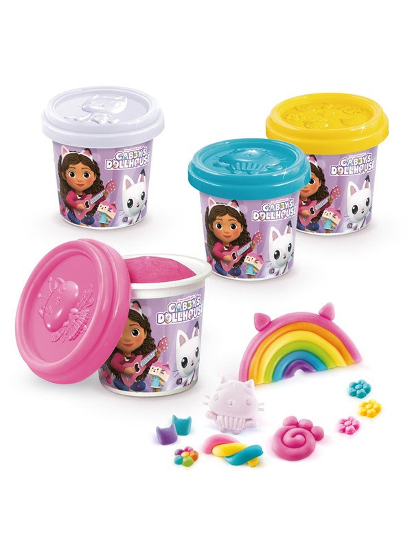 Gabby's Dollhouse Muovailuvaha 4-Pack
