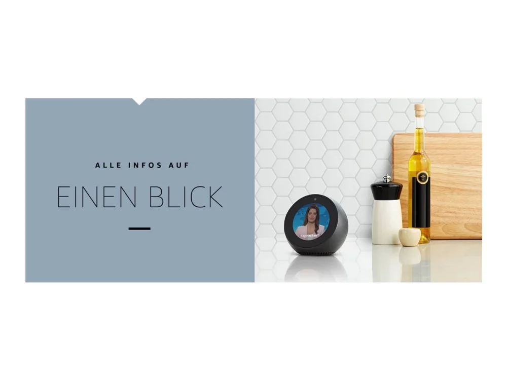 Amazon Echo Spot - Black