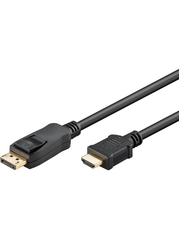 Pro DisplayPort 1.2 - HDMI 2.0 - 2m - Musta