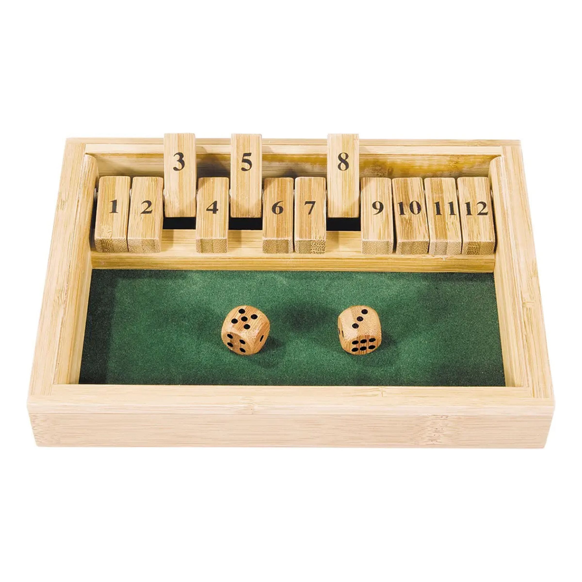 Shut The Box Bambu Lautapeli