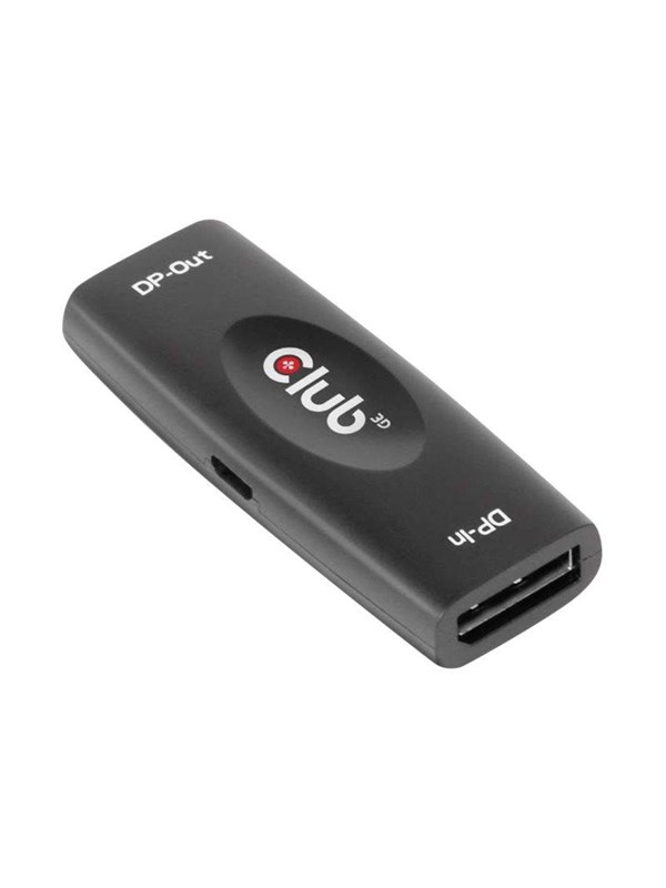 CLUB3D DP 1.4 4K120HZ HDR ACTIVE REPEATER F/F displayport Svart