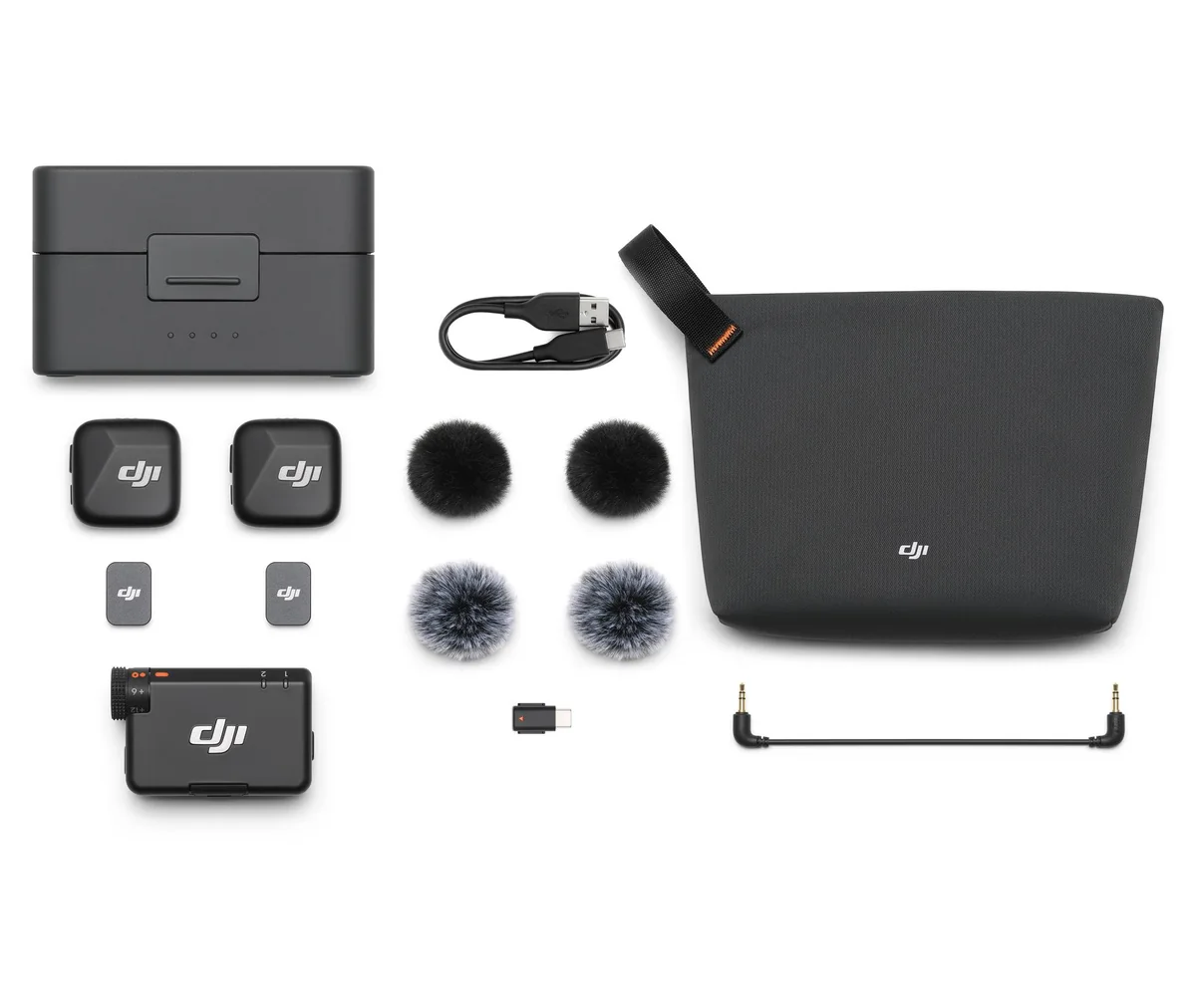 Dji Mic Mini - 2 Tx + 1 Rx + Latauskotelo