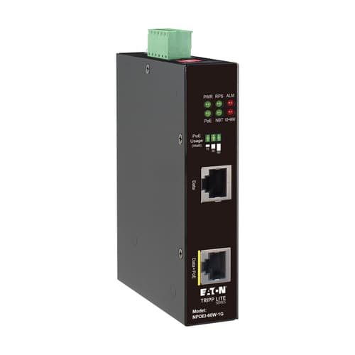 Eaton Gigabit Poe-injector Poe++ 802.3bt 60w Din