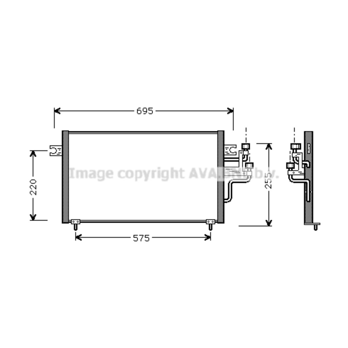 Lauhdutin, ilmastointilaite AVA COOLING SYSTEMS MT5119