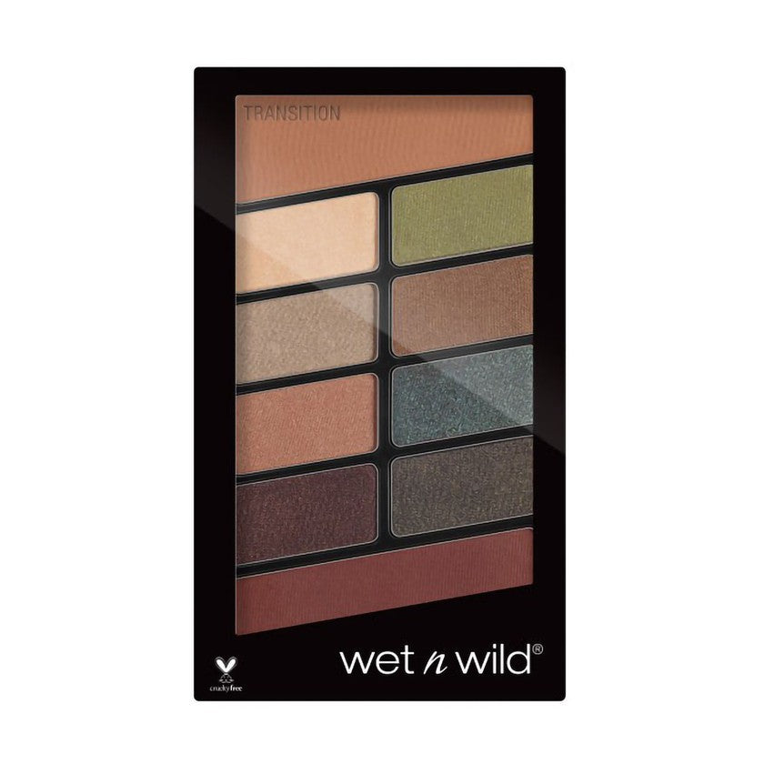 Wet N Wild Palette 10-sävyinen monivärinen Icon-luomiväripaletti - E759 Comfort Zone
