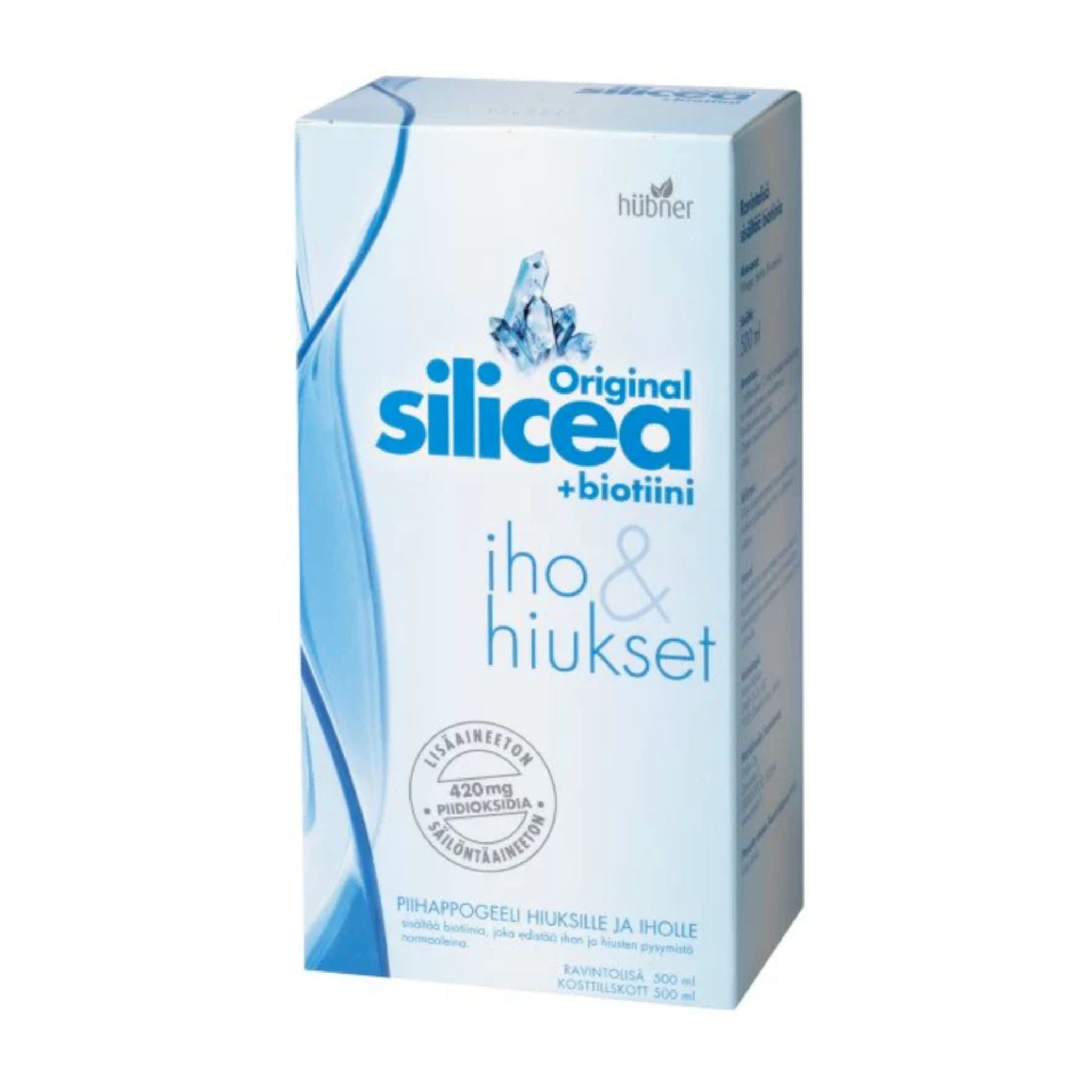 Hübner Silicea + biotiini 500 ml