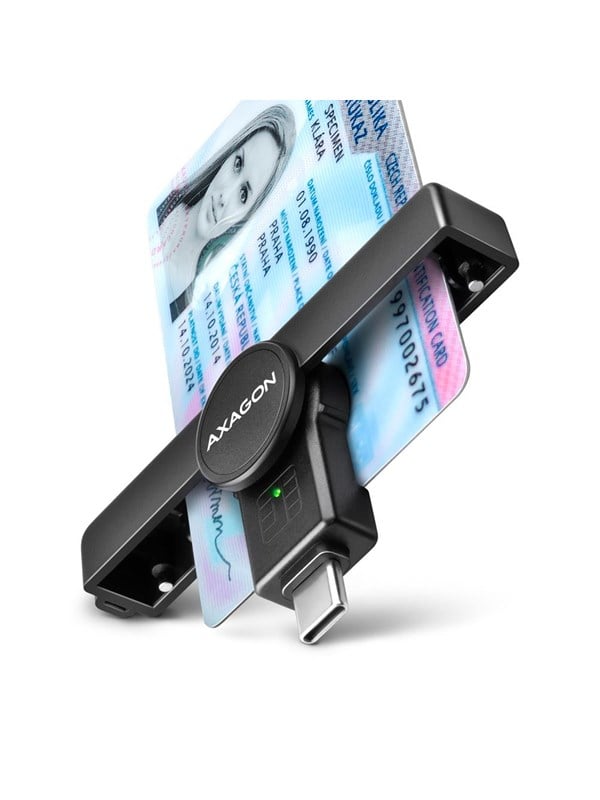 CRE-SMPC Henkilökortinlukija PocketReader USB-C