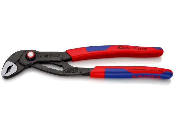 Knipex Cobra QuickSet 87 22 250 Vesipumppupihdit 46 mm 250 mm