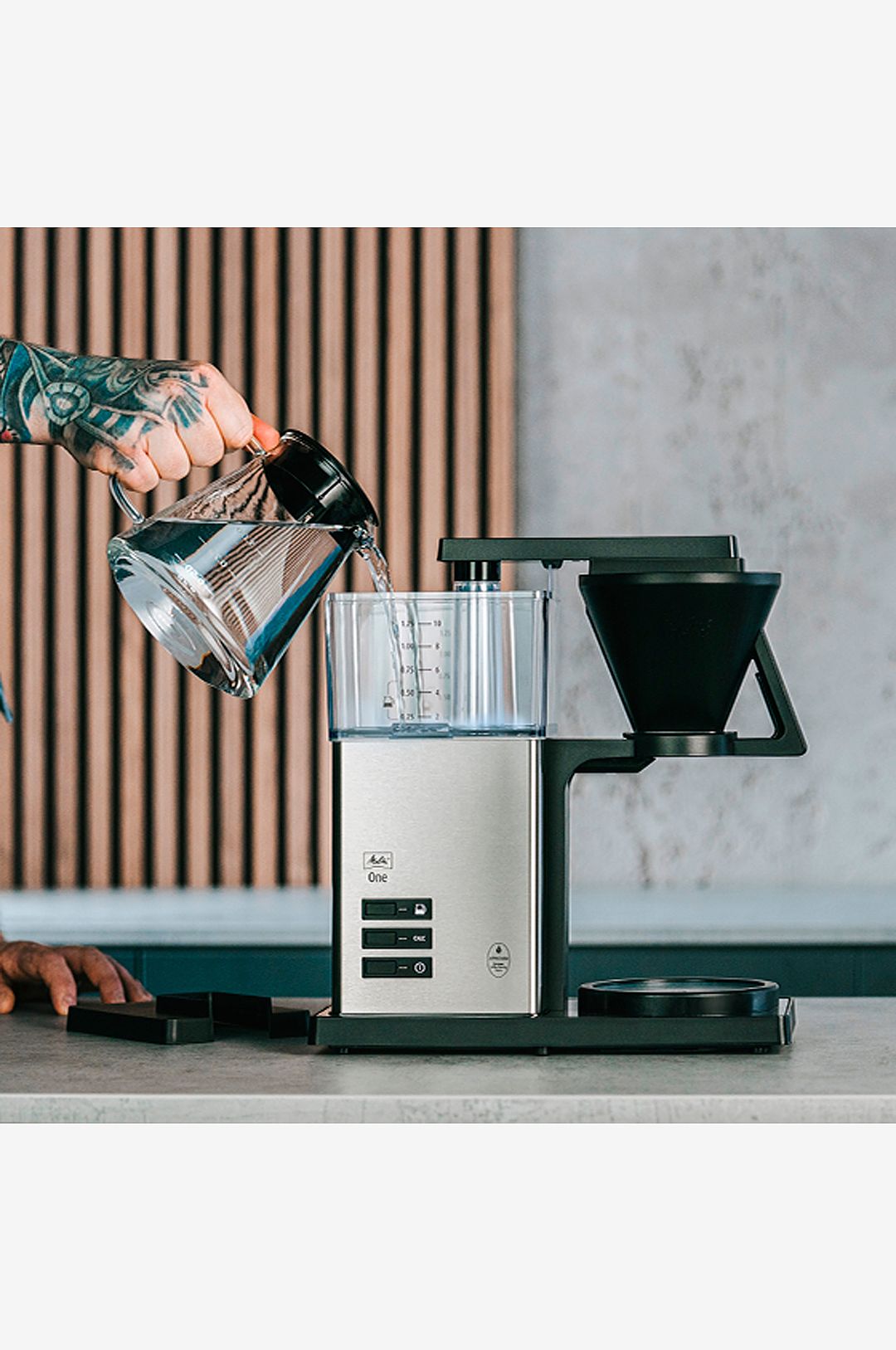 Melitta One Glass Stainless Steel