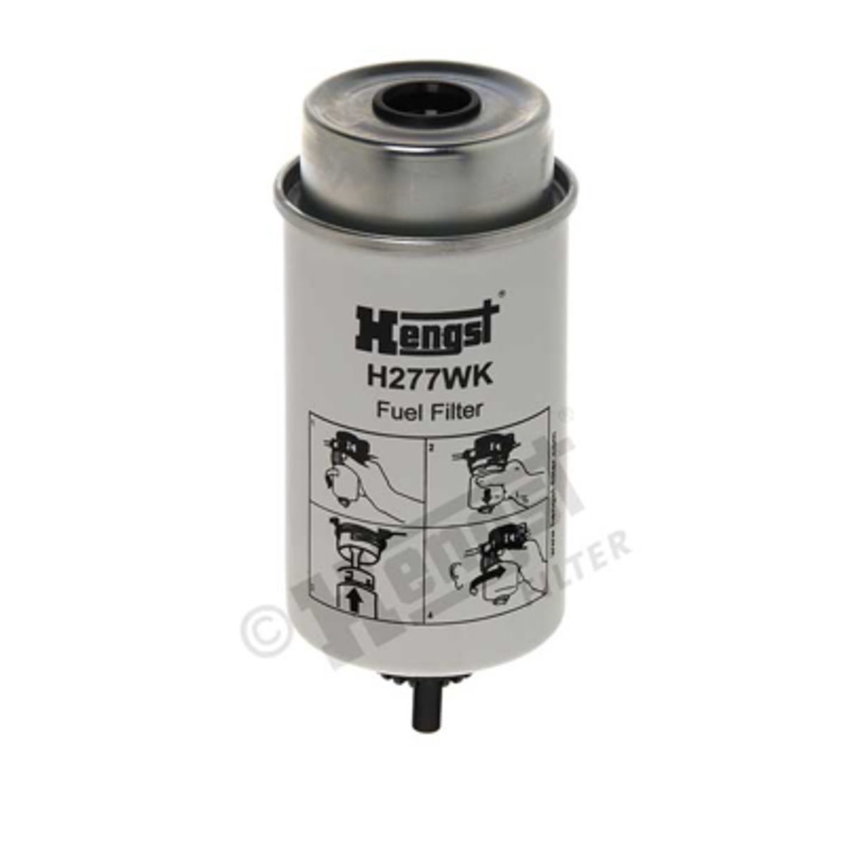 Polttoainesuodatin HENGST FILTER H277WK