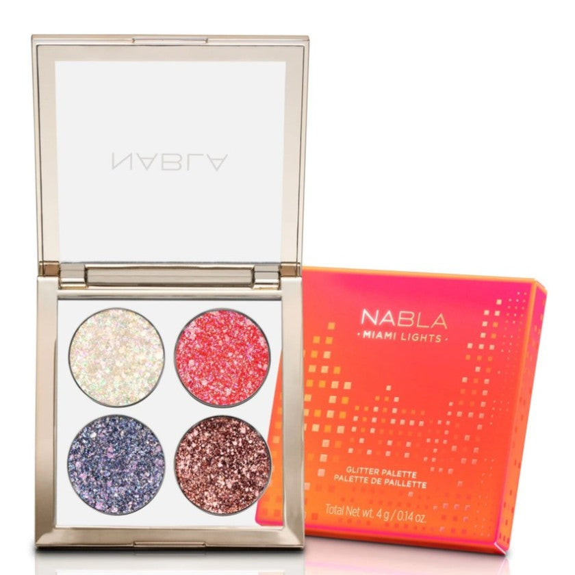 Glitterpaletti Nabla Miami 4 G