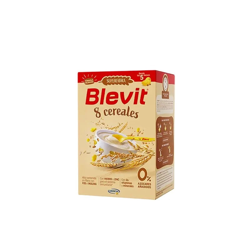 Ordesa Blevit Superfiber 8 Cereali e Fibre 500g — Cereale per neonati