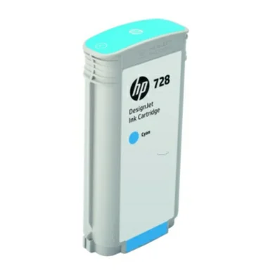 HP 728-mustekasetti, 130 ml, syaani