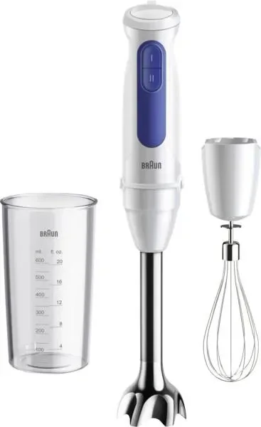 Braun MultiQuick 3 MQ30051M 900 W -sauvasekoitinsarja, sininen/valkoinen