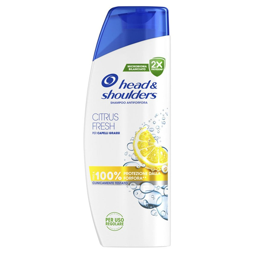 Head & Shoulders Sitrus Hilseshampoo Fresh Rasvaisille Hiuksille 250 ml