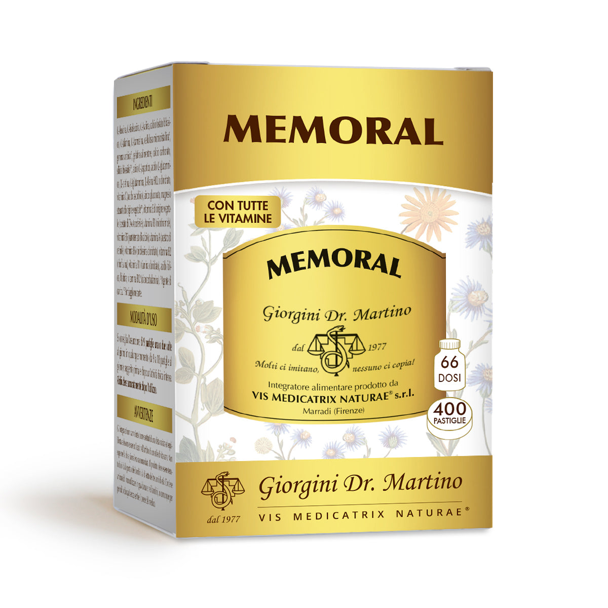 Dr Giorgini memoral 200 g - 400 tablettia à 500 mg