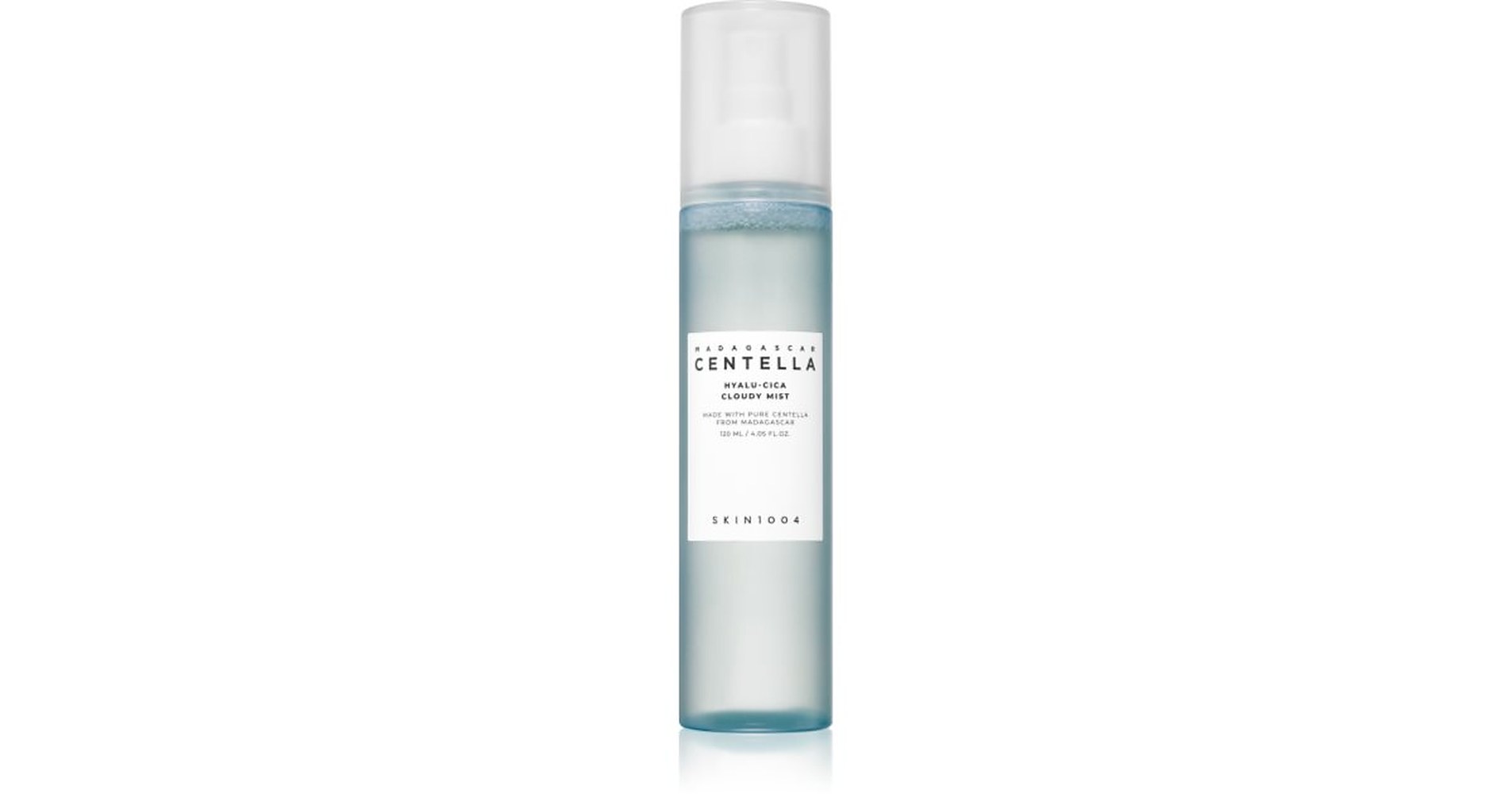 SKIN1004 Madagascar Centella Hyalu-Cica Cloudy Mist kosteuttava suihke rauhoittavalla vaikutuksella 120 ml