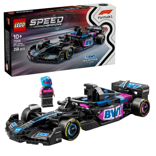 LEGO Speed Champions 77248 BWT Alpine F1® Team A524 ‑kilpa-auto